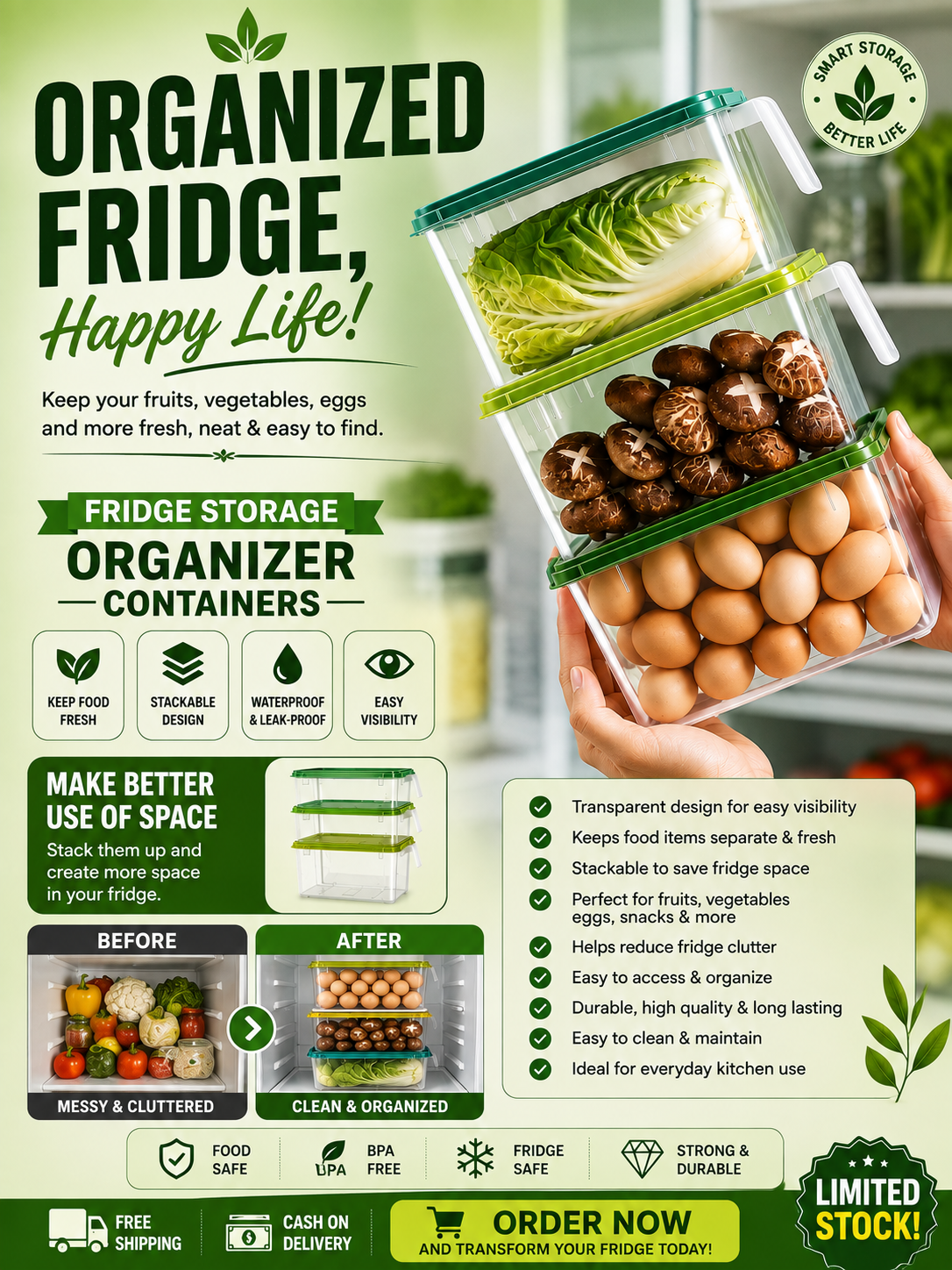 STINGCART-Kitchen organization accessory  (buy 3 get 3 free)