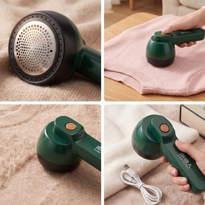 Rechargeable Fabric Lint Remover™ – Electric Clothes Fuzz Shaver
